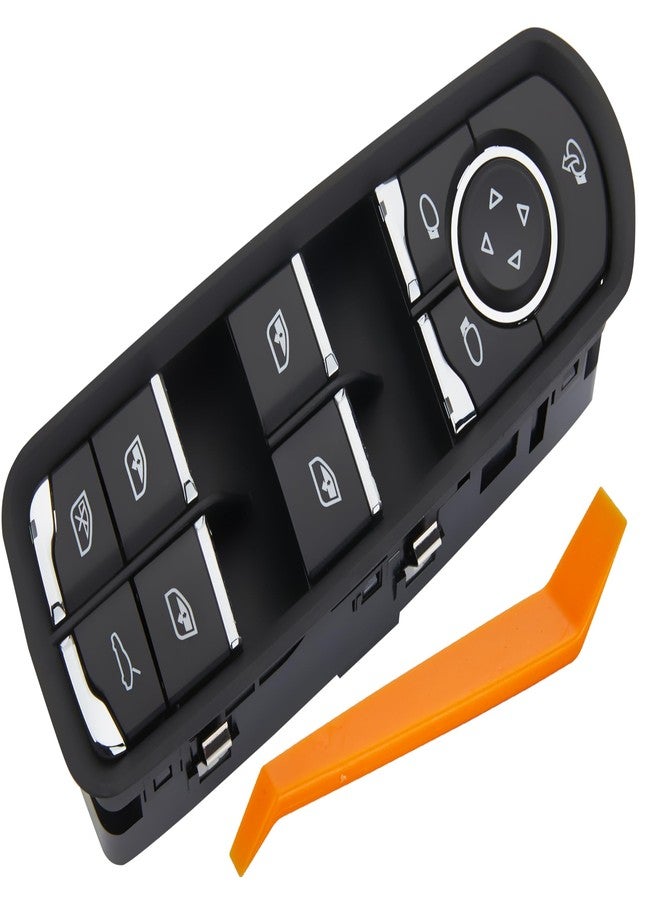 ZAPOSTS Master Power Window Switch fits for Porsche Cayenne 2011-2014, Macan 2015, Panamera 2010-2015.Driver Side Control switches OE:7PP959858RDML - Image 1